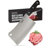 Orblue Chopper-cleaver-butcher couteau en acier inoxydable, lame de 17,8 cm pour restaurant ou maison de cuisine