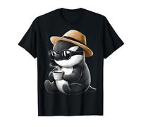 Orca avec Lunettes de Soleil pour Boire du café T-Shirt