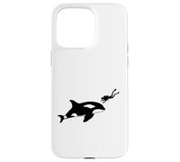 Orca Encounter Plongée sous-Marine Océan Profond Plongée en Bateau Coque pour iPhone 15 Pro Max