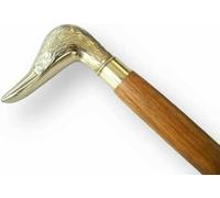 Orca International Co Canne de marche en laiton poli fait main en forme de canard