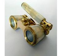 Orca INTERNATIONAL CO. Lunettes d'opéra vintage en laiton nacré cadeau