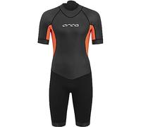 Orca Mens Vitalis Back Zip Open Water Swim Shorty Wetsuit NN2Y0 - Black -