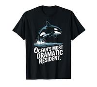 Orca Sass Ocean Diva Style épaulard T-Shirt