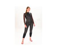 Combinaison néoprène Orca Breast Stroke Open Water manche longue noir orange blanc femme - L