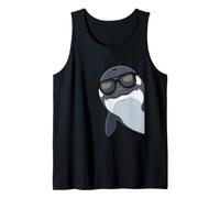 Orca Whale avec Lunettes de Soleil Ocean Animals Orca Débardeur