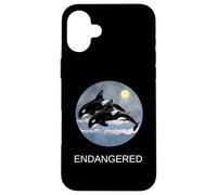 Orca Whale Chemise en Danger Baleine Orque du Sud Coque pour iPhone 16 Plus