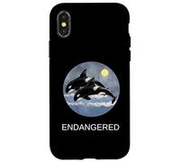 Orca Whale Chemise en Danger Baleine Orque du Sud Coque pour iPhone X/XS