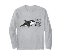 Orca Whale Eat The Rich Gladys Orca Revolutionary Manche Longue