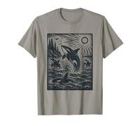Orca Whale Ocean Park Visit Marine Life Family Trip T-Shirt
