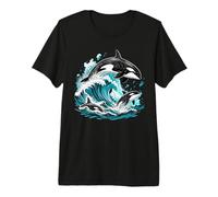 Orca Whale Ocean Park Visit Marine Life Family Trip T-Shirt Haut de Gamme