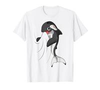 Orca Whale Orque Enfants Filles Garçons T-Shirt