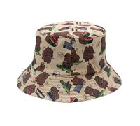 Orcapybaras - Chapeau bob imprimé tendance pour les amoureux des animaux - Pare-soleil d'extérieur pour activités de plein air - Chapeau de festival de musique, C, Taille unique
