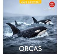 ORCAS Calendar 2026: A Year of Powerful and Graceful Orcas in the Wild | Kalender Calendario Calendrier