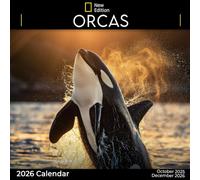 ORCAS Calendar 2026: A Year of Powerful and Graceful Orcas in the Wild | Kalender Calendario Calendrier