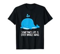 Orcas de baleine Parfois la vie est trop baleinière T-Shirt