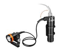ORCATORCH D630 V2.0 Lampe Plongée Technique 4600 Lumens Spot 7° Plongée