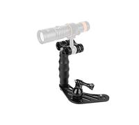 OrcaTorch H02 Kit de Plateau pour Caméra sous Marine Compatible GoPro, Poignée Universelle pour Boîtier Étanche, Stabilisateur Vidéo pour Photographie sous Marine