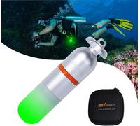 ORCATORCH SD01 Mini signal stroboscopique LED pour plongée sous-marine Marqueur clignotant pile AAA 150 m (5 couleurs au choix)