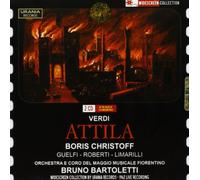 Orch.& Coro Maggio M - Verdi : Attila. Christoff, Guelfi, Roberti, Limarilli, Bartoletti.