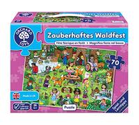 ORCHARD TOYS 10242 Puzzle Fête de la forêt enchantée 70 pièces 61 x 42 cm