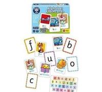 Orchard Toys Cartes flash Alphabet – 26 cartes recto‑verso éducatives, 3-7 ans