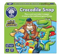 Orchard Toys Crocodile Snap Mini Game, Small and Compact, Travel Game, Holiday Game, Classic Game, Perfect for Kids Age 3-8