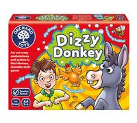 Orchard Toys Dizzy Donkey Game, A Charades Style Action and Performance Game, Family Games, Educational Games and Toys, Perfect for Kids Age 5- Adult