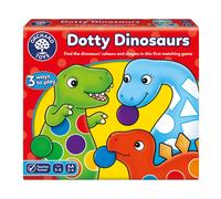 Orchard Toys Dotty Dinosaurs Game, Colour and Shape Game for Children, 2 Games i