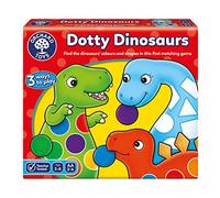 Orchard Toys Dotty Dinosaurs Game, Colour and Shape Game for Children, 2 Games in 1, Perfect for Children Age 3-6, Educational Toy Game