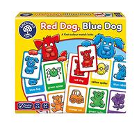 Orchard Toys - Jeu de chien rouge, chien bleu "Red Dog, Blue Dog" - Langue: anglais
