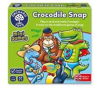 Orchard Toys Crocodile Snap Mini Game, Small and Compact, Travel Game, Holiday Game, Classic Game, Perfect for Kids Age 3-8
