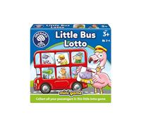 Orchard Toys Jeu éducatif Little Bus Lotto Mini – jeu de voyage, mémoire, 3-6 ans