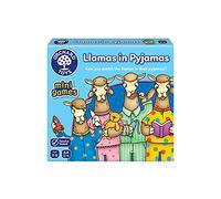 Orchard Toys Llamas in Pyjamas Mini Game, Small and Compact, Travel Game, Educational Game, Holiday Game, Perfect for Toddlers, Kids Age 3-6