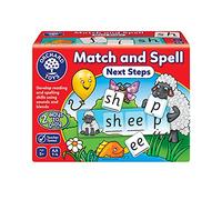 Orchard Toys Match and Spell Next Steps, Educational Spelling Game Age 5+, Helps Teach Phonics and Word Building Using Sounds and Blends.
