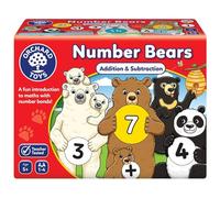 Orchard Toys Number Bears Jeux de mathématiques pour Enfants pour Apprendre l'addition et la soustraction et Les Liens de Chiffres à 20, Premier Jeu de société pour Enfants, Rend l'apprentissage des