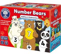 Orchard Toys Number Bears Jeux de mathématiques pour Enfants pour Apprendre l'addition et la soustraction et Les Liens de Chiffres à 20, Premier Jeu de société pour Enfants, Rend l'apprentissage des