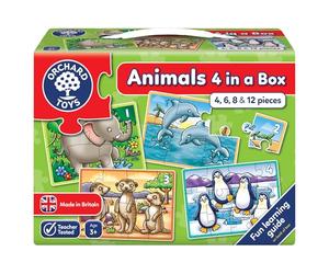 Orchard Toys - Orch220-4 Puzzles Classique d'animaux