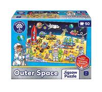 ORCHARD TOYS Puzzle de l'espace extra-atmosphérique, un puzzle hors de ce monde, pour les enfants à partir de 4 ans, parfait pour les fans de l'espace, jeu familial, jeu éducatif