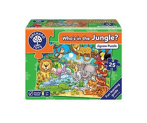 Orchard Toys - Puzzle - Les animaux de la jungle- 25 pièces