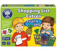 Orchard Toys Shopping List Extras Pack - Fruit & Veg Educational Game for Kids,