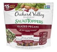 Orchard Valley Harvest Glazed Pecans with Dried Cranberries and Pepitas, 0.85 Ounce Bags (Pack of 15), Salad Toppings, Non-GMO, No Artificial Ingredients, Keto Snack