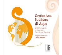 Orchestra Italiana di Arpe and 106 harpists in streaming. Bonasia.
