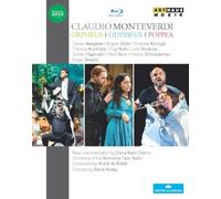 Monteverdi Cycle (Blu-ray) Tansel Akzeybek Thomas Michael Allen Alexey Antonov