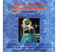 ORCHESTRA OF THE ROYAL OPERA HOUSE CONDUCTED BY RICHARD BONYNGE, CAST: JOAN SUTHERLAND, ALFREDO KRAUS, STAFFORD DEAN - OPERA - GAETANO DONIZETTI : LUCREZIA BORGIA IN CONVENT GARDEN, LONDON(2CD)(IMPORT)