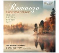 Orchestra Orfeo - Sibelius, Britten, Barber & Part: Romanza - Music For Strings [Compact Discs]