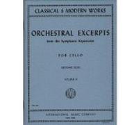 Orchestral Excerpts Volume 2 Cello edited by Leonard Rose and Nathan Stutch - International Music