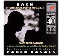 Pablo Casals – Bach : Suites orchestrales n°2 & n°3 / 14 canons – CD – Sony