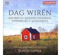 Orchestral Works by WIREN,D. [Audio CD] NEUF