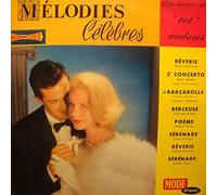 ORCHESTRE 101 VIOLONS/MILLER mélodies célèbres LP MODE reverie VG+