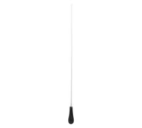 Orchestre chef d'orchestre Baton Fiberglass conduisant un bâton avec une manche en résine pour les musiciens professeurs Baton de concert (Noir)